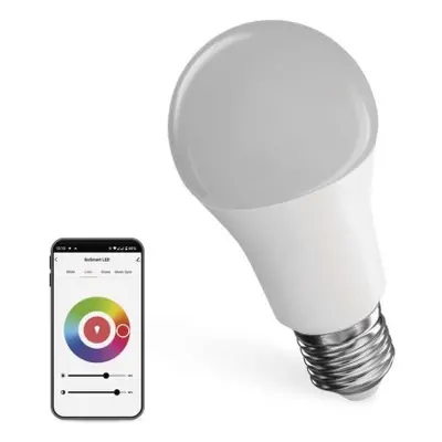 EMOS Chytrá žárovka GoSmart LED E27 11W 230V Wi-Fi RGB stmívatelná