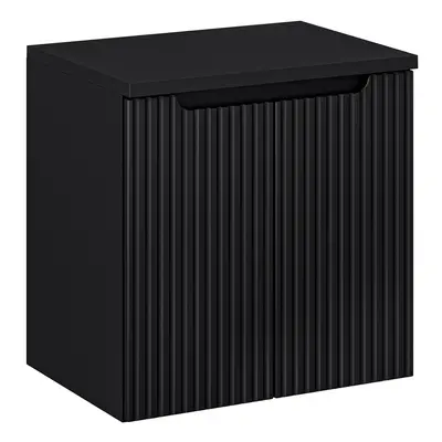 Comad Závěsná skříňka Nova Black II s deskou 60 cm černá