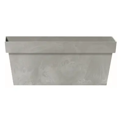 Prosperplast Truhlík KUBA BASE BETON šedý, varianta 58,7 cm