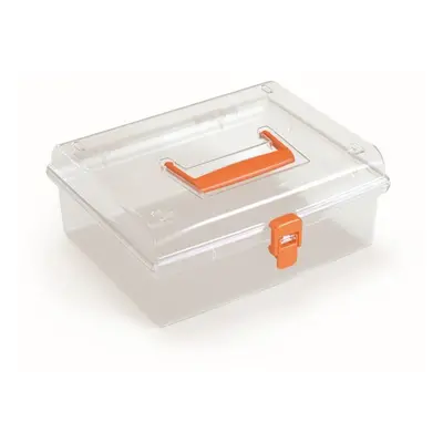 Prosperplast Organizér GEORG 24,5 x 21,4 x 10 cm oranžový