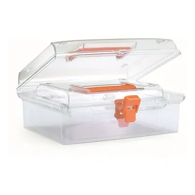 Prosperplast Sada organizérů 2v1 GEORG 24,5 x 21,4 x 10 cm oranžová