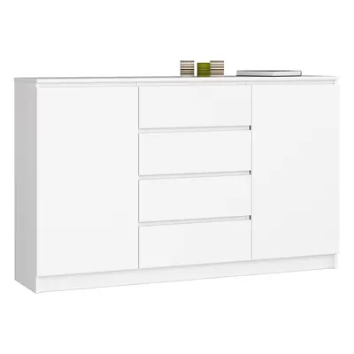 Ak furniture Komoda Tove K 160,4 cm bílá matná