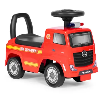 MULTISTORE Dětské odrážedlo MERCEDES FIREFIGHTWR červené