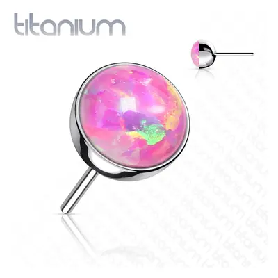 S4U Šperky4U Kamínek k PUSH IN piercing do nosu TITAN (4 mm) - TIT1149-OP22-040