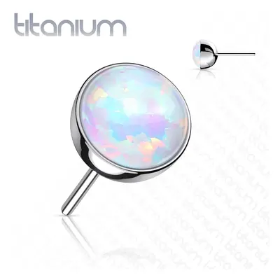 S4U Šperky4U Kamínek k PUSH IN piercing do nosu TITAN (5 mm) - TIT1149-OP17-050