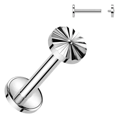 S4U Šperky4U Piercing do brady - labreta TITAN (1,2 x 8 mm) - TIT1311-1208