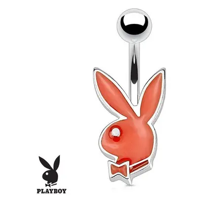 MARRE Piercing do pupíku zajíček Playboy (červená)