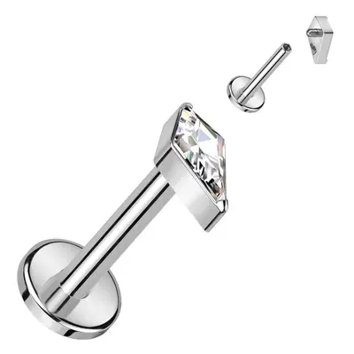 S4U Šperky4U Piercing do brady - labreta TITAN (1,2 x 6 mm) - TIT1293-1206