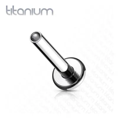 S4U Šperky4U Náhradní labreta TITAN, vnitřní závit 1,2 mm (1,2 x 11 mm) - TIT1064-1211