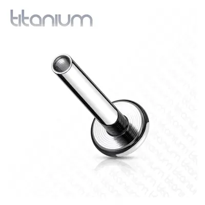 S4U Šperky4U Náhradní labreta TITAN, vnitřní závit 1,6 mm (1,6 x 16 mm) - TIT1064-1616