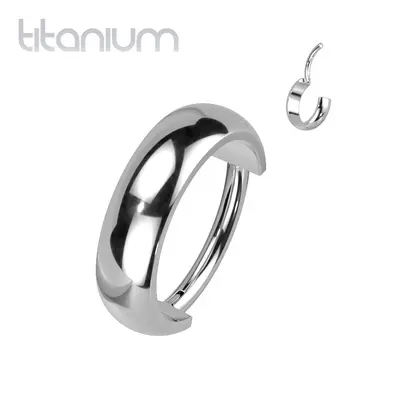 S4U Šperky4U Segment kruh - helix / cartilage / tragus piercing TITAN - TIT1223-1210