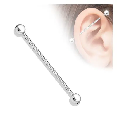 MARRE Industrial piercing 1,6 x 38 mm (ocelová)