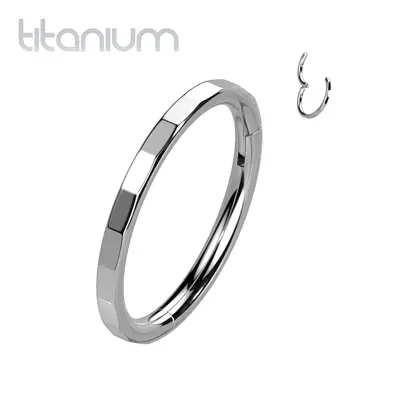 MARRE Segment kruh - helix / cartilage / tragus / septum piercing TITAN (1,2 x 10 mm) - TIT1215-