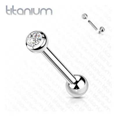 S4U Šperky4U Cartilage piercing TITAN (1,2 x 10 mm) - TIT1132-1210