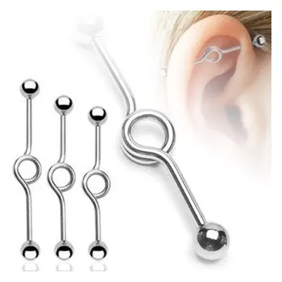 S4U Šperky4U Industrial piercing (1,6 x 38 mm) - ID01002-38