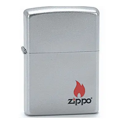 ZIPPO ZIPPO Logo - benzínový zapalovač matný - 20199