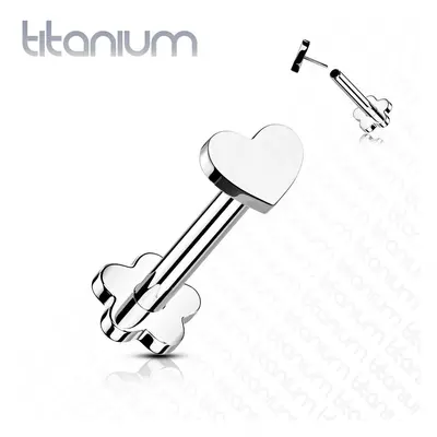 S4U Šperky4U PUSH IN piercing do brady / ucha TITAN 1,2 x 8 mm - TIT1172-1208