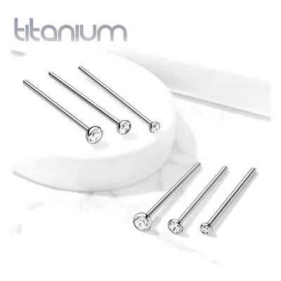 MARRE Variabilní piercing do nosu TITAN (2,5 mm) - TIT1057-025