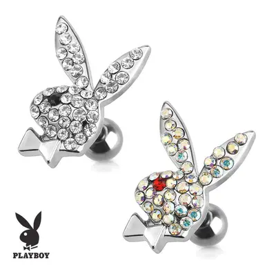 MARRE Piercing tragus chirurgická ocel Playboy HWPBJB03