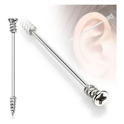 S4U Šperky4U Industrial piercing - šroub, 1,6 x 38 mm - ID01026-38