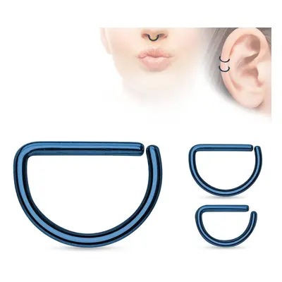 S4U Šperky4U Piercing do nosu/ucha modrý - N01047-1208