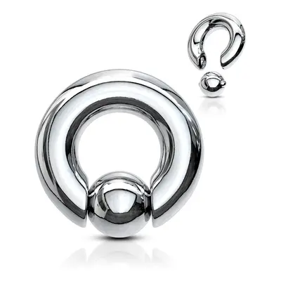 MARRE Piercing - kruh (5 x 14 mm, kulička 10 mm) - K01037-5014