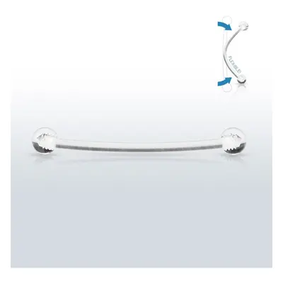 S4U Šperky4U Piercing do jazyka BioFlex, 1,6 x 16 mm - PJ01214-16