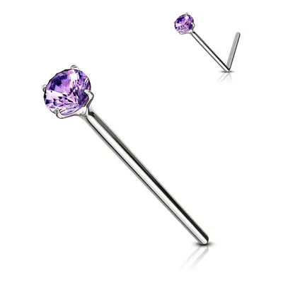 MARRE Variabilní piercing do nosu (fialová) - N01079-A