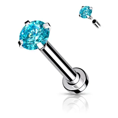 S4U Šperky4U Piercing do brady / cartilage / tragus 1,2 x 8 mm (2 mm) - LB1040Q-12082