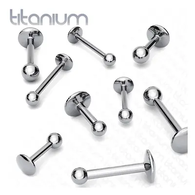 MARRE Piercing do brady - labreta TITAN (1,2 x 12 x 3 mm)