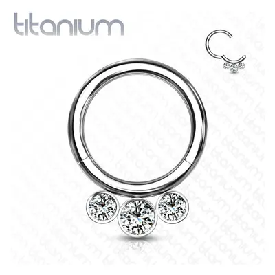 MARRE Piercing segment kruh TITAN, 1,2 x 8 mm