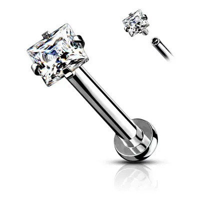 S4U Šperky4U Piercing do brady labreta / cartilge (1,2 x 6 mm) - LB1093C-1206