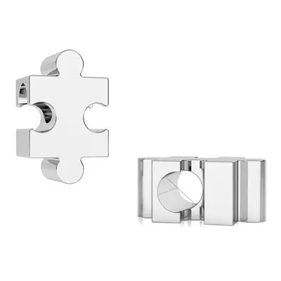 NUBIS Stříbrný přívěsek korálek PUZZLE - NB-8017