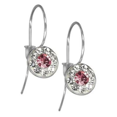 MARRE Naušnice ESSW08 rose s krystaly Swarovski Elements