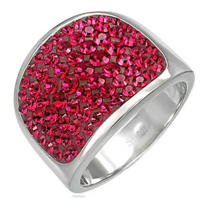 MARRE Prsten se Swarovski krystalky chirurgická ocel LSTA010