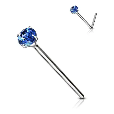 MARRE Variabilní piercing do nosu (tmavě modrá) - N01079-B