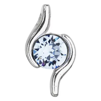 Evolution Group Stříbrný přívěsek se Swarovski krystalem modrý 34261.3 lt.sapphire