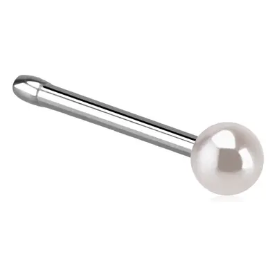 MARRE Piercing do nosu do nosu perlička (růžová) - N01048P