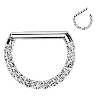 MARRE Piercing segment půlkruh TITAN (1,2 x 6 mm) - TIT1341-1206