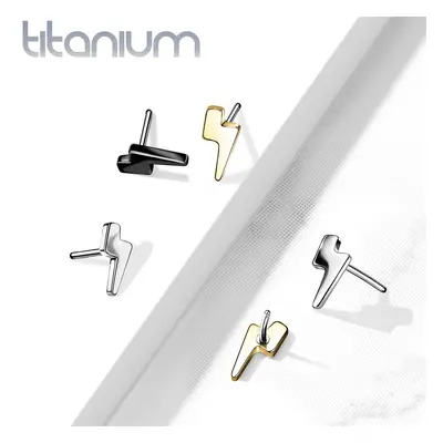 S4U Šperky4U Ozdoba k PUSH IN piercingu TITAN (titan) - TIT1154-TI