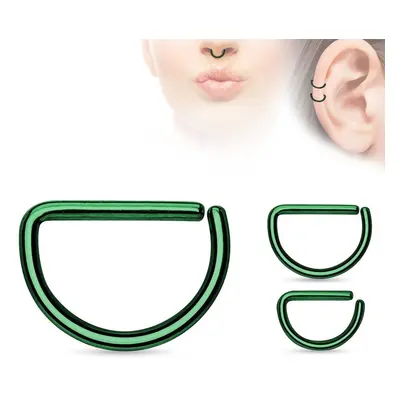 S4U Šperky4U Piercing do nosu/ucha zelený - N01082-1208