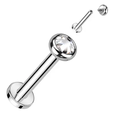 MARRE Piercing do brady - labreta TITAN (čirá) - TIT1291C-1208