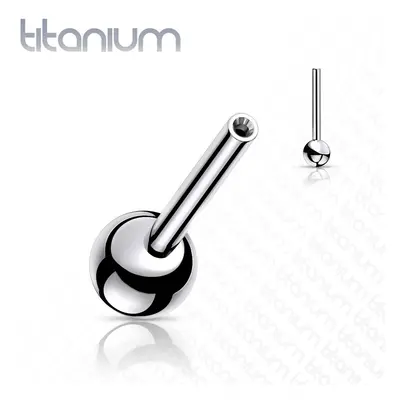 S4U Šperky4U PUSH IN cartilage tyčka TITAN (1,2 x 8 mm) - TIT1165-1208