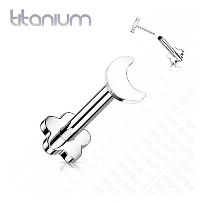 S4U Šperky4U PUSH IN piercing do brady / ucha TITAN 1,2 x 8 mm - TIT1171-1208