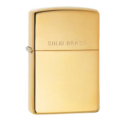 ZIPPO ZIPPO zapalovač Polished Solid Brass - 24001