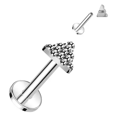 S4U Šperky4U Piercing do brady - labreta TITAN (1,2 x 6 mm) - TIT1302-1206