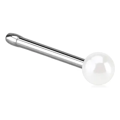 MARRE Piercing do nosu do nosu perlička (bílá) - N01048WH