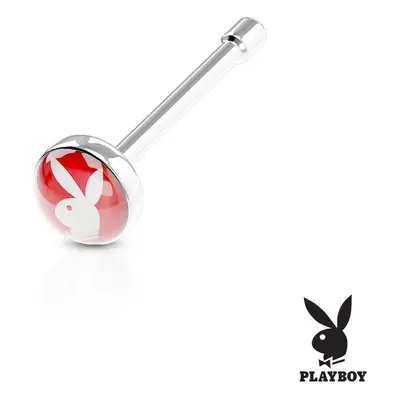 MARRE Piercing do nosu - Playboy červený - N0033-R