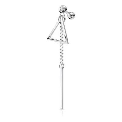 S4U Šperky4U Cartilage piercing do ucha - CP1072-ST