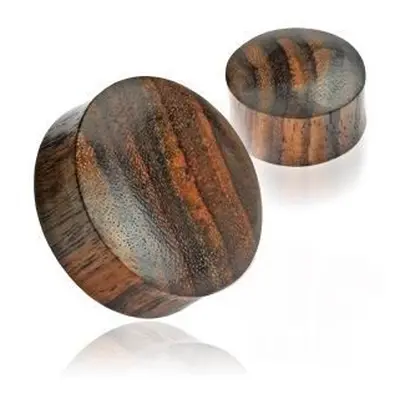 S4U Šperky4U Sono wood plug do ucha (7 mm) - PL01025-07